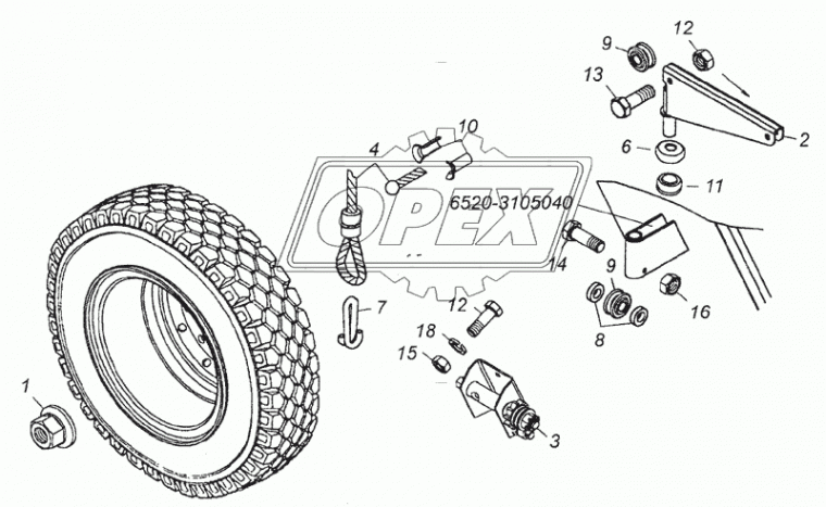 6520-3105049 Втулка КАМАЗ-УВК